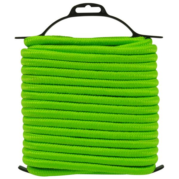 RoadPro 3/8x50' Poly Rope, Bright Green