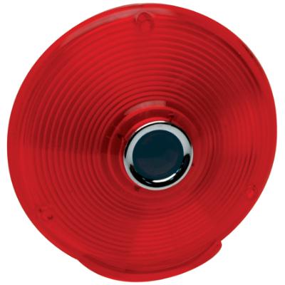 4 3 Screw Replacement Lens with Blue Center, Red
