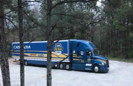 A day in the life of a truck driver A day in the life of a truck driver