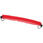 18x18 Red Mesh Warning Flag with Elastic Strap and J-Hook