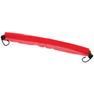 18x18 Red Mesh Warning Flag with Elastic Strap and J-Hook
