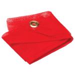 18x18 Red Mesh Warning Flag with Grommets 18x18 Red Mesh Warning Flag with Grommets