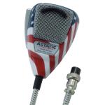 Noise Cancelling 4-Pin CB Microphone, Stars N' Stripes 