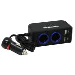 12V Dual 2.4A USB Adapter with 3' Cord