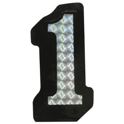 1 Prism Style Adhesive Number