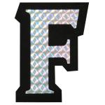 F Prism Style Adhesive Letter