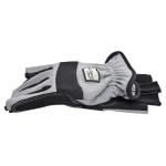 Large, High-Dexterity Fingerless Gloves, Grey