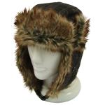Men's Plaid Trooper Hat with Fur assortment