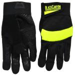 Flex Grip Work Gloves, Black/Grey, Large