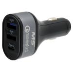12V/DC Triple Quick Charge™ 3.0 USB and Dual 2.4A USB Charger 12V/DC Triple Quick Charge™ 3.0 USB and Dual 2.4A USB Charger
