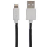 3' Lightning® to USB Charge and Sync Foam Cable, Black