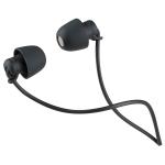 Silicone Tiny Wired Earbuds, Black Silicone Tiny Wired Earbuds, Black