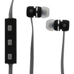 Bluetooth® Wireless Earbuds with In-Line Mic, Gray/Black