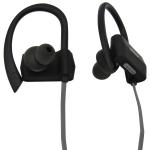 Bluetooth® Wireless Earbuds with Ear Clips, Gray/Black