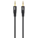 6' 3.5mm to 3.5mm Auxiliary Cable, Black 6' 3.5mm to 3.5mm Auxiliary Cable, Black