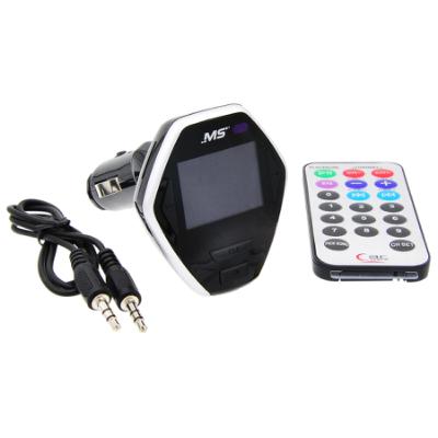 FM Transmitter with LCD Display and Remote