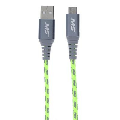 Hi-Vis 4ft Micro to USB Cable, Yellow