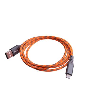Hi-Vis 4ft Lightning(R) to USB-A Cable, Orange