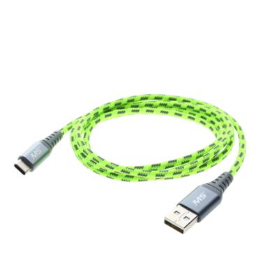 Hi-Vis 4ft USB-C(TM) to USB-A Cable, Yellow