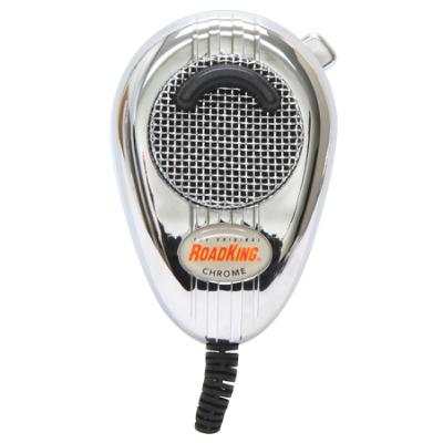 4-Pin Dynamic Noise Cancelling CB Microphone, Chrome