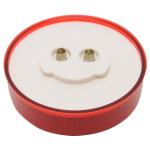 2.5 Round Sealed Light, Red 2.5 Round Sealed Light, Red