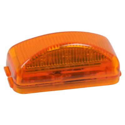 2.5x1.25 LED Sealed Light with 2 Plug Connection, Amber