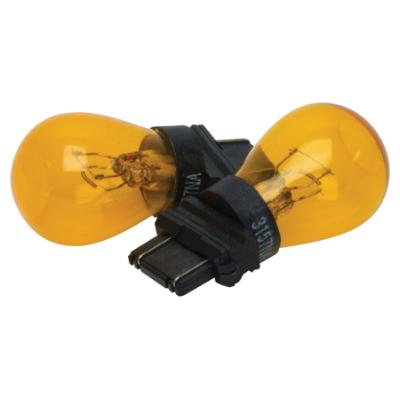 #3157 Heavy-Duty Automotive Replacement Bulbs, Amber, 2-Pack