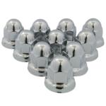33mm Stainless Steel Flanged Lug Nut Covers, 10-Pack 33mm Stainless Steel Flanged Lug Nut Covers, 10-Pack