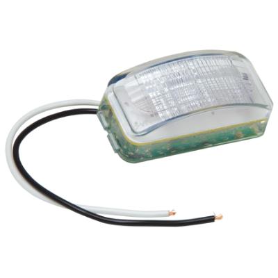 2.5x1.125 LED License Plate Sealed Light, Clear