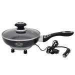 12-Volt Portable Frying Pan with Non-Stick Surface 12-Volt Portable Frying Pan with Non-Stick Surface