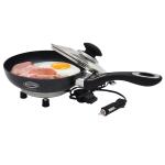 12-Volt Portable Frying Pan with Non-Stick Surface