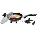 12-Volt Portable Frying Pan with Non-Stick Surface 12-Volt Portable Frying Pan with Non-Stick Surface