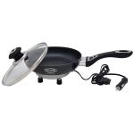 12-Volt Portable Frying Pan with Non-Stick Surface 12-Volt Portable Frying Pan with Non-Stick Surface