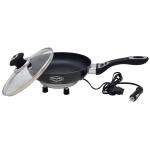 12-Volt Portable Frying Pan with Non-Stick Surface