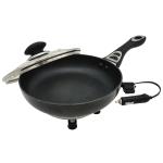12-Volt Portable Frying Pan with Non-Stick Surface 12-Volt Portable Frying Pan with Non-Stick Surface