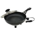 12-Volt Portable Frying Pan with Non-Stick Surface