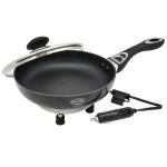 12-Volt Portable Frying Pan with Non-Stick Surface 12-Volt Portable Frying Pan with Non-Stick Surface