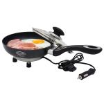 12-Volt Portable Frying Pan with Non-Stick Surface