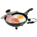 12-Volt Portable Frying Pan with Non-Stick Surface 12-Volt Portable Frying Pan with Non-Stick Surface