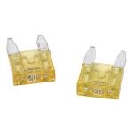 20 Amp Trip-Glow MINI Fuses, 2-Pack 20 Amp Trip-Glow MINI Fuses, 2-Pack