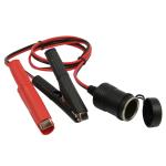 12-Volt Adapter with Battery Clips 12-Volt Adapter with Battery Clips