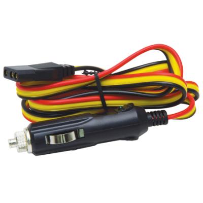 3-Pin/ 12-Volt Plug Fused Replacement 3 Wire CB Power Cord