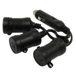 12-Volt 3 Outlet Cigarette Lighter Adapter with Short Cord 12-Volt 3 Outlet Cigarette Lighter Adapter with Short Cord