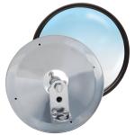 6 Stainless Steel Adjustable Convex Mirror, Center Stud