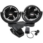 12-Volt Dual Fan with Mounting Clip 12-Volt Dual Fan with Mounting Clip