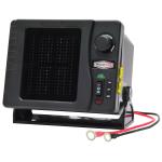 12-Volt Direct Hook-Up Ceramic Heater/ Fan with Swivel Base