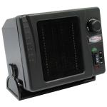 12-Volt Direct Hook-Up Ceramic Heater/ Fan with Swivel Base 12-Volt Direct Hook-Up Ceramic Heater/ Fan with Swivel Base
