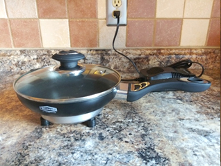 Cooking on the go with RoadPro 12-Volt Frying Pan