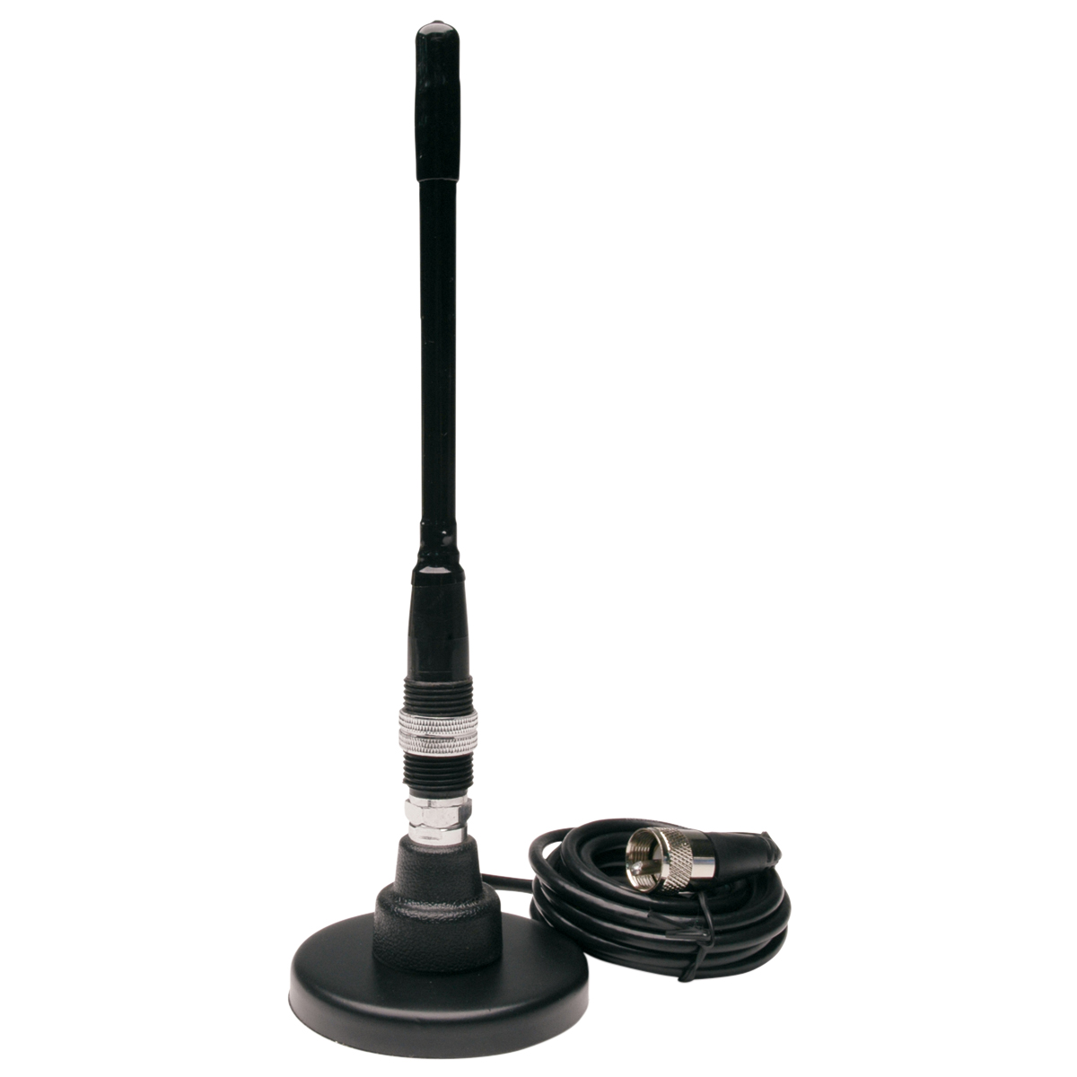 Solarcon 8" Tunable CB Antenna Whip w/Magnet Mount & Cable