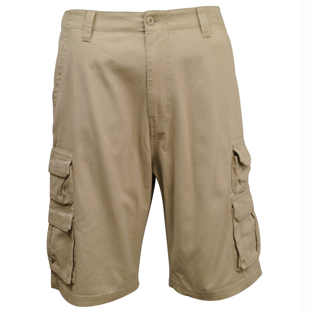 dark khaki cargo shorts